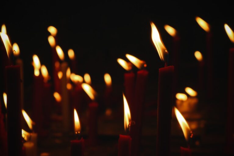 Candles. Photo by Maruf Bijoy
